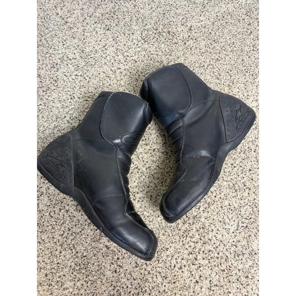 Alpinestars Motorcycle Boots Mens 10 Ridge Waterproof Touring Riding Black